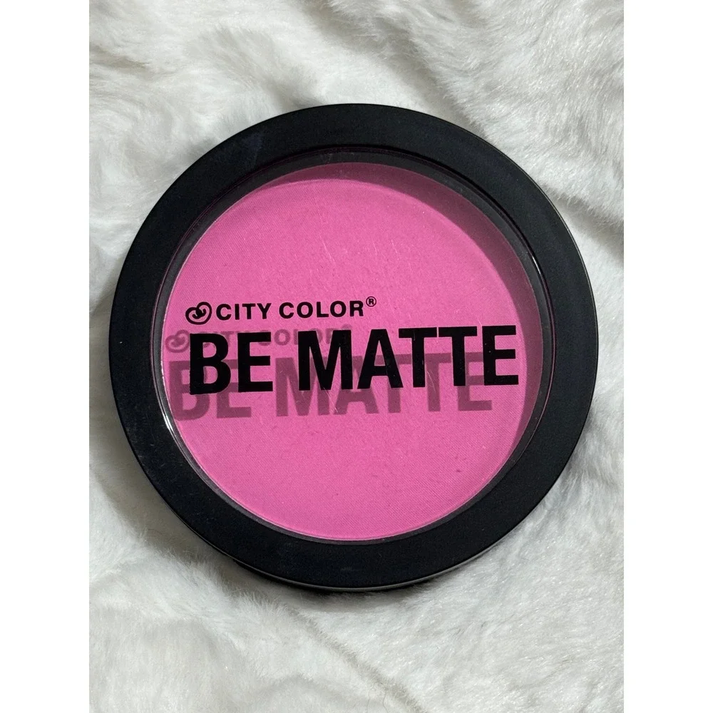 City Color Be Matte Blush Dragonfruit Pink Pressed Powder C-0003 #2 8.9g